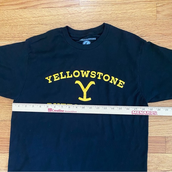 Yellowstone Dutton Ranch Tshirt Adult Medium Black Paramount Network Shirt - Picture 4 of 5